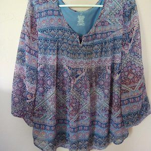 Beautiful lined blouse